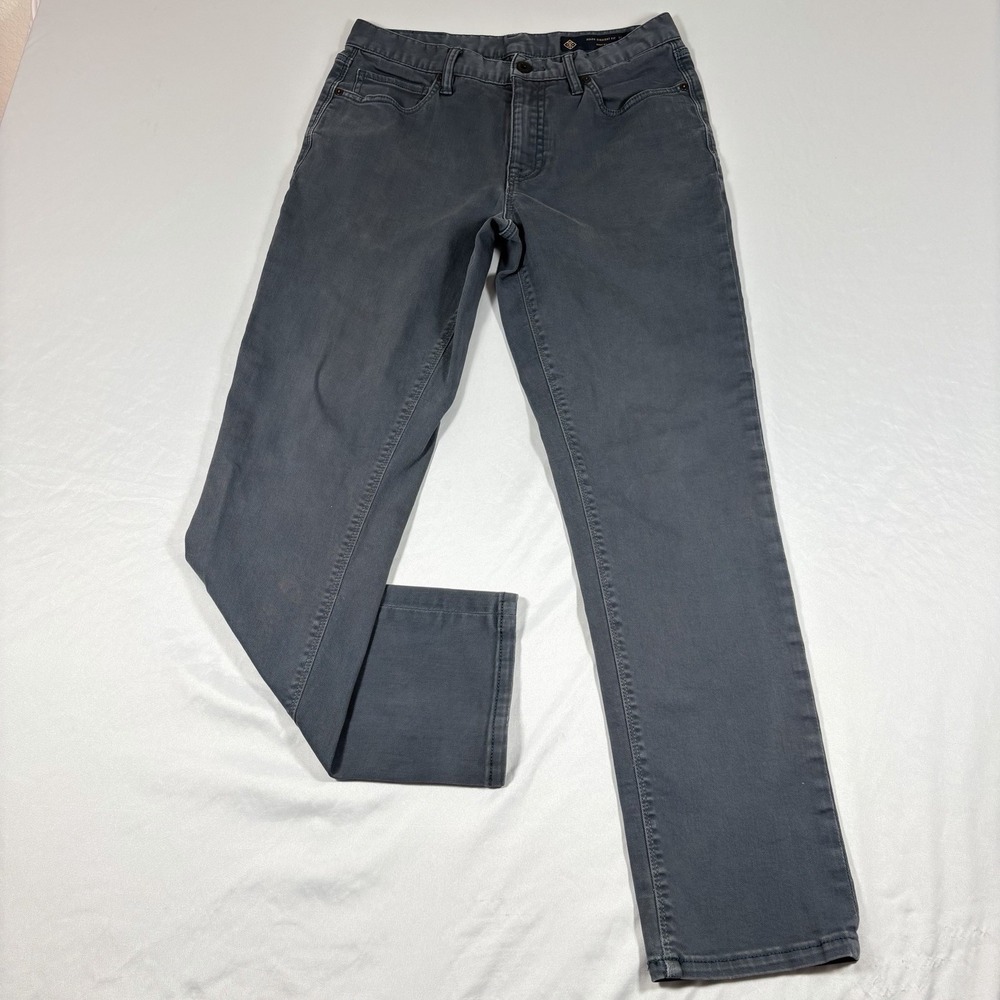 Roark Straight Fit HWY 128 Denim Grey Pants Mens 31x32 (fits 31x30) Stretch
